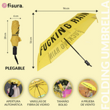 Paraguas FUCKING RAIN AMARILLO - FISURA