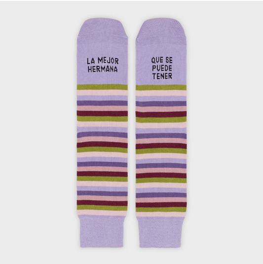 Calcetines LA MEJOR HERMANA QUE SE PUEDE TENER - UO,