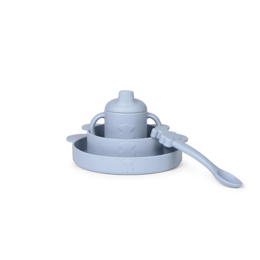 Vajilla 4 piezas de silicona ZOE CELESTE - TOUS
