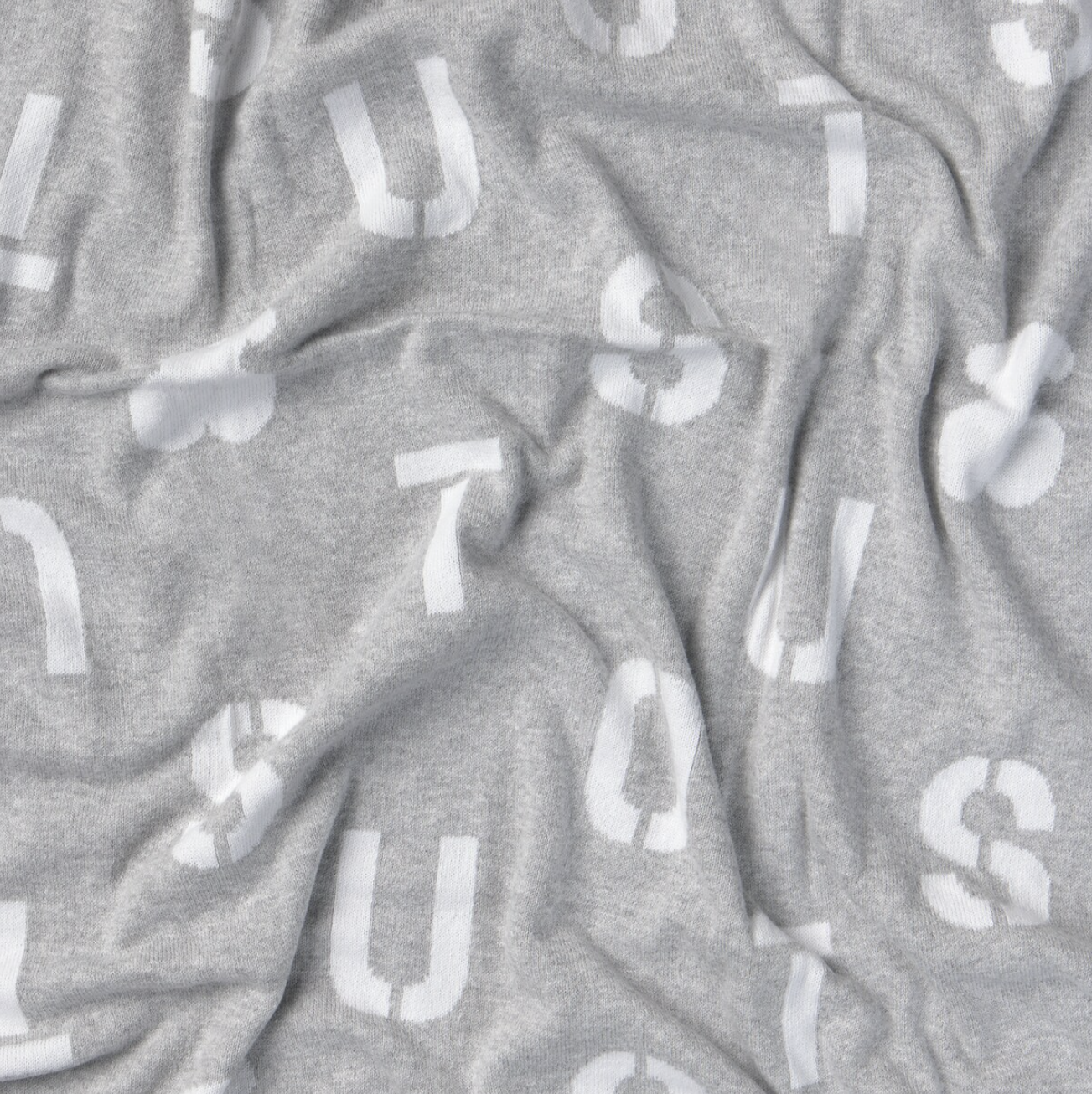 Manta de bebé REVERSIBLE NILO GRIS - TOUS