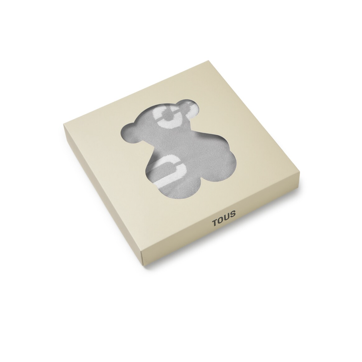 Manta de bebé REVERSIBLE NILO GRIS - TOUS