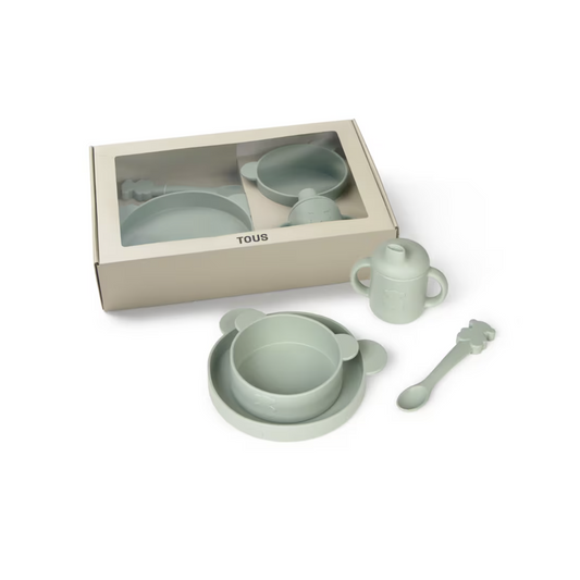 Vajilla de 4 piezas de silicona ZOE BRUMA - TOUS