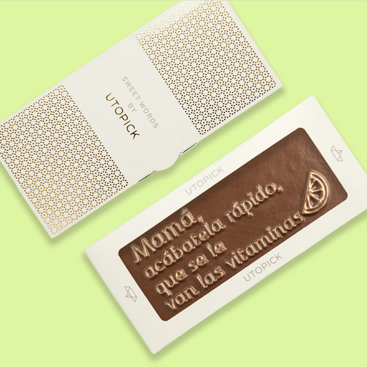 Tableta de chocolate MAMÁ VITAMINAS - UTOPICK