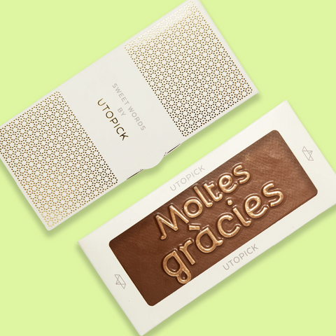 Tableta de chocolate MOLTES GRÀCIES - UTOPICK