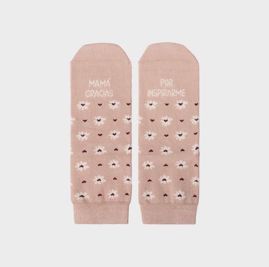 Calcetines MAMÁ GRACIAS POR INSPIRARME - UO