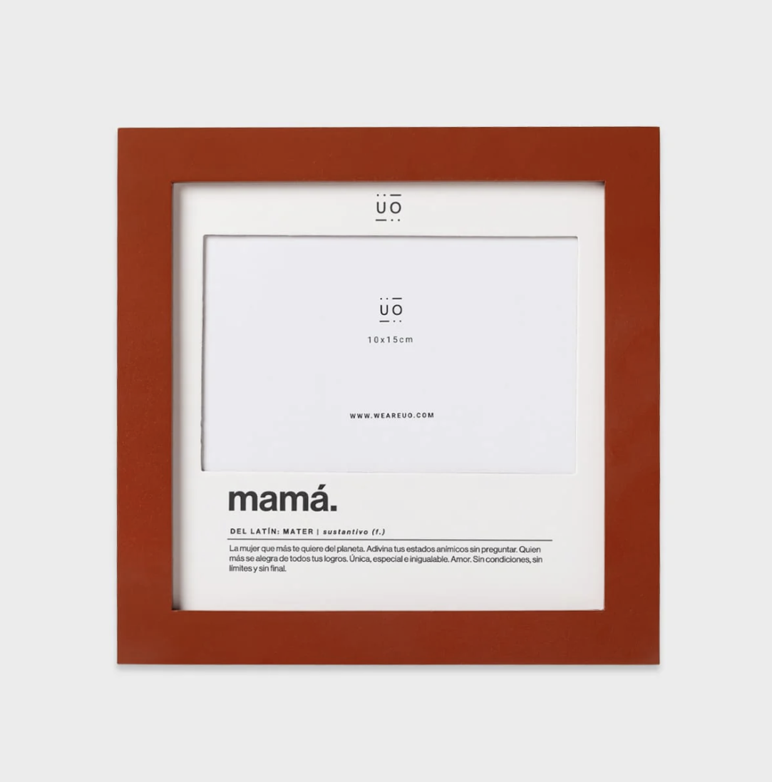 Marco de fotos MAMÁ - UO
