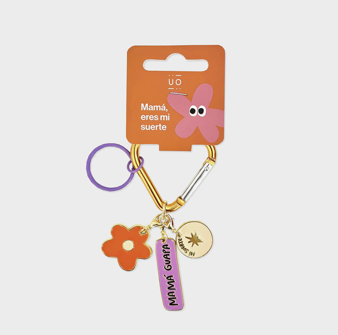 Llavero metálico MI SUERTE - UO