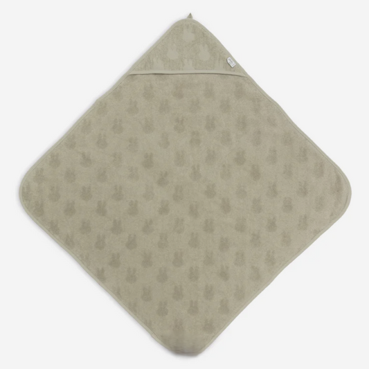 Capa de baño MIFFY JACQUARD OLIVE GREEN - Jollein