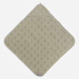 Capa de baño MIFFY JACQUARD OLIVE GREEN - Jollein