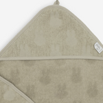 Capa de baño MIFFY JACQUARD OLIVE GREEN - Jollein