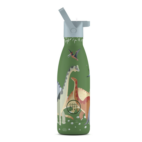 Botella Térmica Infantil de Acero Inoxidable JURASSIC ERA 350ml - COOL BOTTLES