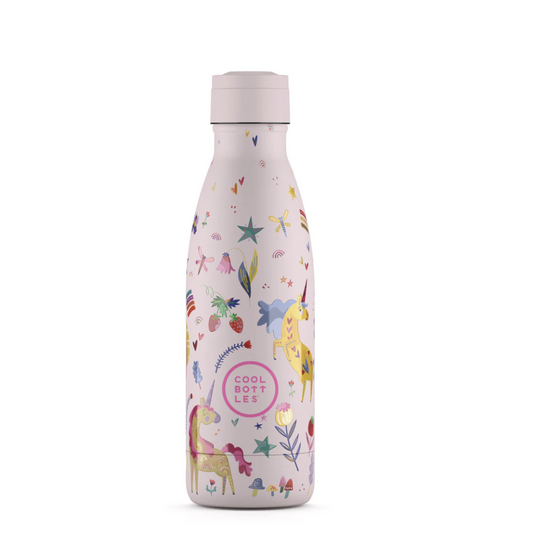 Botella Térmica Infantil de Acero Inoxidable FUNNY UNICORNS 350ml - COOL BOTTLES
