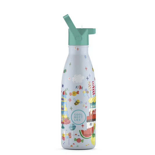 Botella Térmica Infantil de Acero Inoxidable CANDY LAND 350ml - COOL BOTTLES