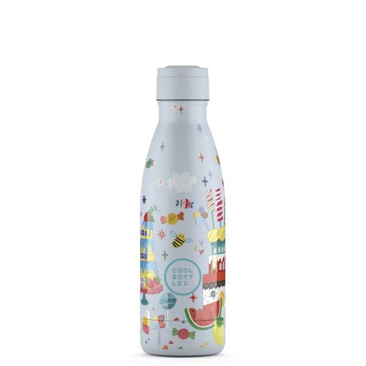 Botella Térmica Infantil de Acero Inoxidable CANDY LAND 350ml - COOL BOTTLES