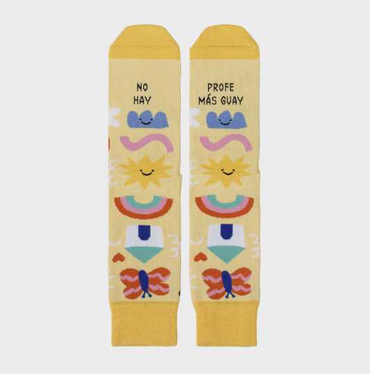 Calcetines PROFE MÁS GUAY NO HAY - UO*