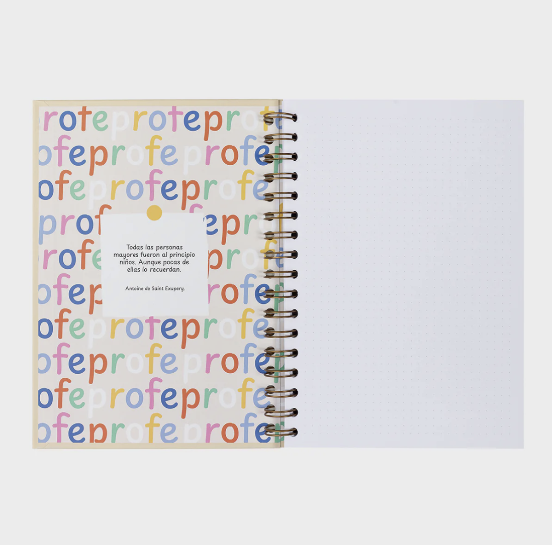 Libreta PROFE MÁS GUAY NO HAY - UO*