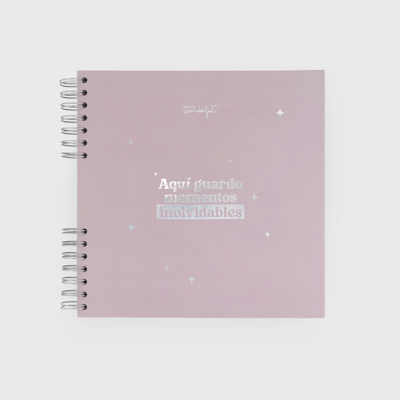 Álbum de fotos AQUÍ GUARDO MOMENTOS INOLVIDABLES - Mr. Wonderful