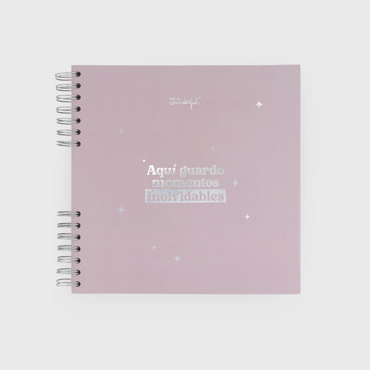 Álbum de fotos AQUÍ GUARDO MOMENTOS INOLVIDABLES - Mr. Wonderful