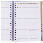 Agenda Escolar 2025-26 semanal VIVIENDO CON ESTILO - Mr. Wonderful