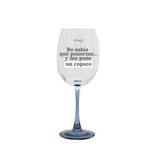 Copa de vino NO SABÍA QUE PONERME Y ME PUSE UN COPAZO - Mr. Wonderful
