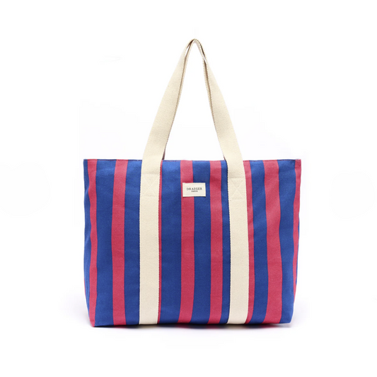 Tote bag RAYAS FRAMBUESA - DRAEGER