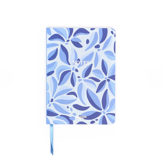 Libreta de notas FLORES AZULES - DRAEGER