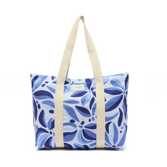 Tote bag FLORES AZULES - DRAEGER