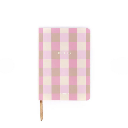 Libreta de notas CUADROS BEIGE - DRAEGER
