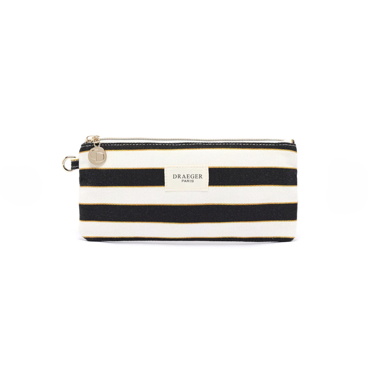 Estuche de algodón RAYAS NEGRO - DRAEGER