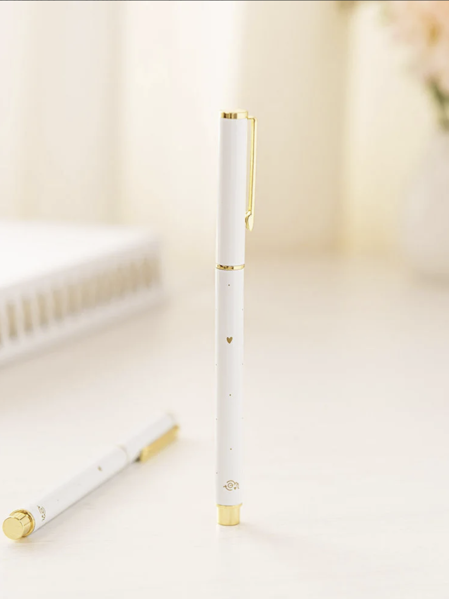 Bolígrafo de gel WHITE LOTUS edition - The Great Moustache