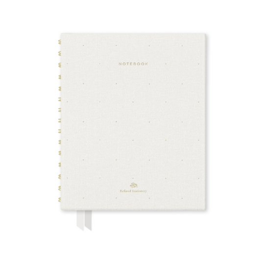 Cuaderno Entelado A5 White Lotus Edition - The Great Moustache