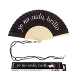 Abanico YO NO SUDO, BRILLO - Fisura
