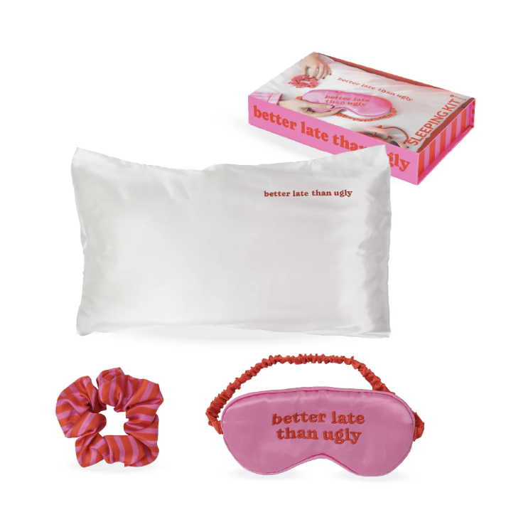 Kit de dormir BETTER LATE THAN UGLY - Fisura