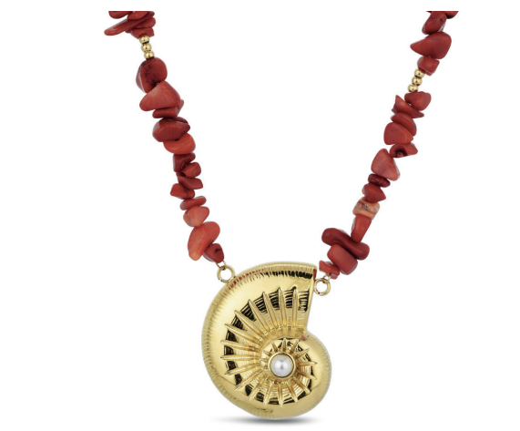 Collar PERLA CARACOLA - Rocío Martín