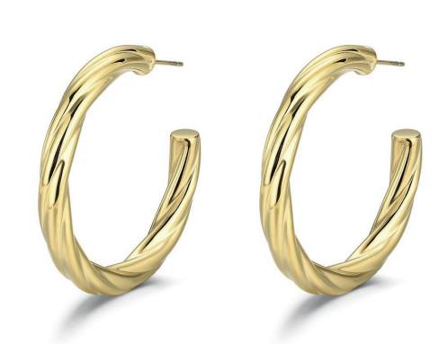 Pendientes ARO RIZADO - Rocío Martín