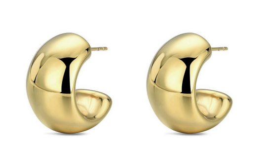 Pendientes MEDIO ARO - Rocío Martín