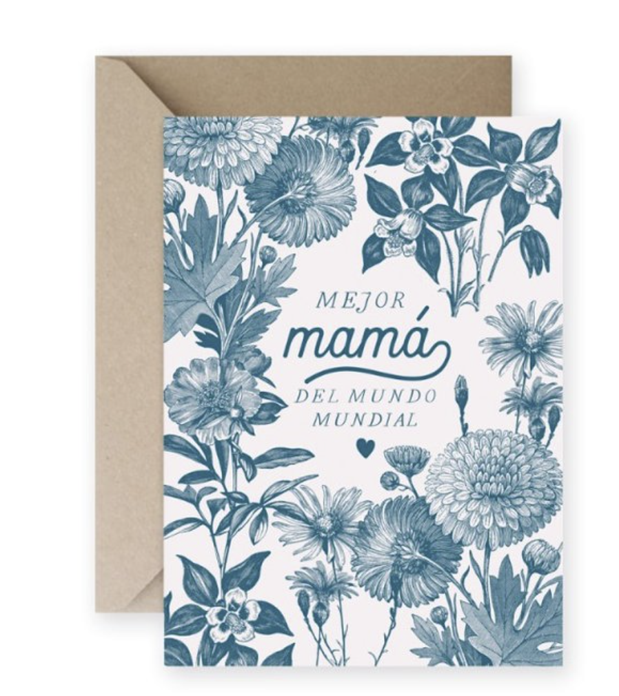 Postal MEJOR MAMÁ DEL MUNDO MUNDIAL - The Great Moustache