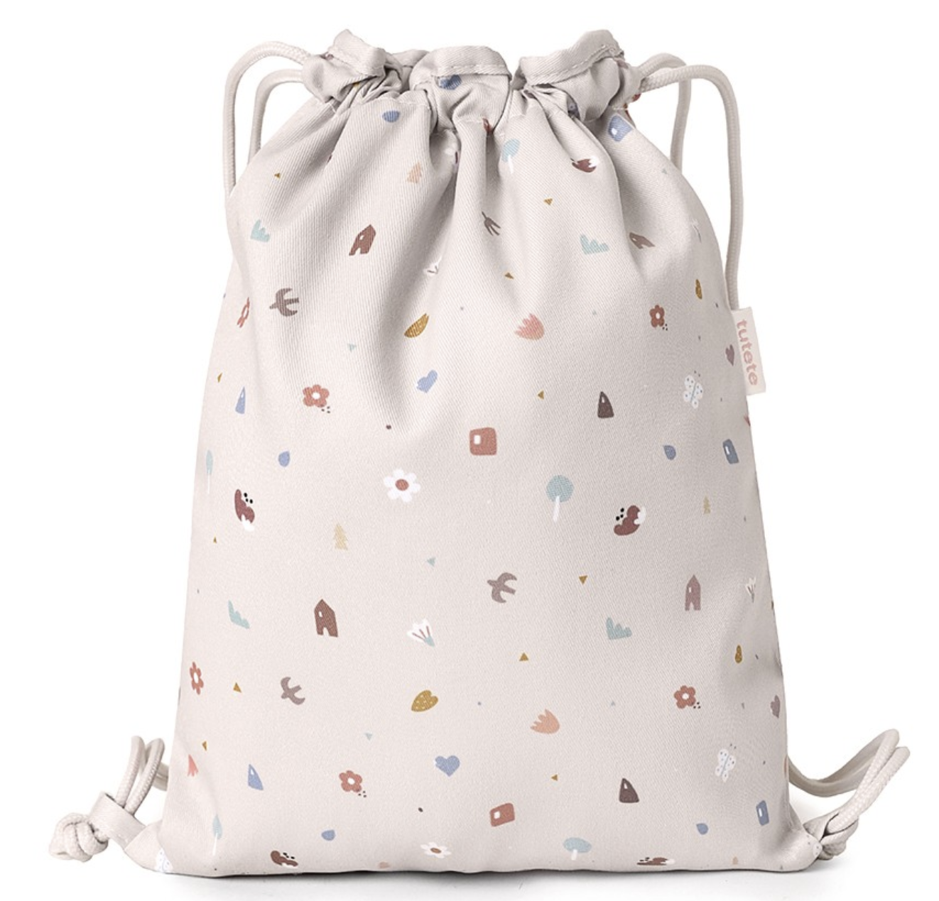 Mochila Saco Tela Geometric Nature - TUTETE