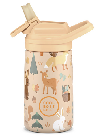 Botellas para Bebes Kiddies 350ml WOODLAND BUDDIES - COOL BOTTLES