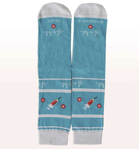 Calcetines SÚPER ENFERMER@ - Moñaditas