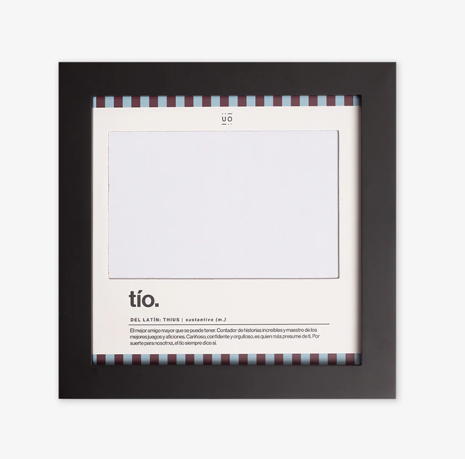 Marco Fotos bicolor "Tío. Definición" - UO
