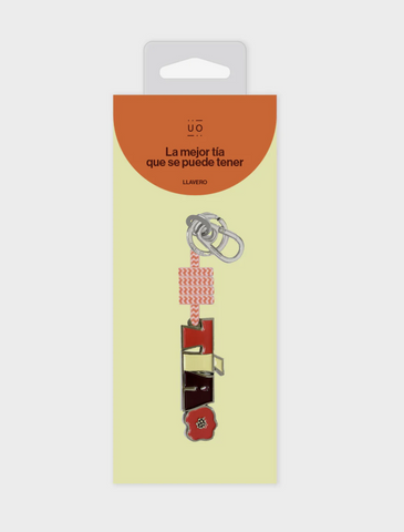 Llavero metálico "Tía" - UO