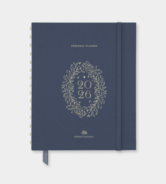 Agenda Aura Denim 2026 Entelada - THE GREAT MOUSTACHE