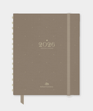 Agenda Mocca 2026 Entelada - THE GREAT MOUSTACHE