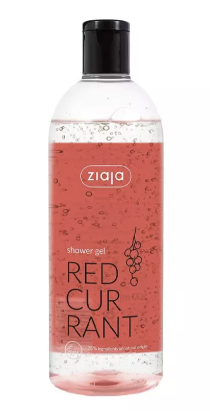 Gel de ducha de Grosella Roja - ZIAJA