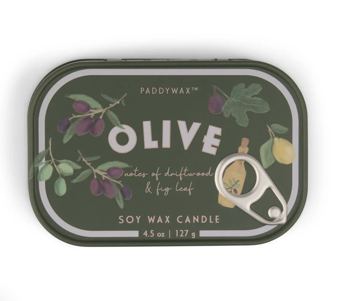 Fig & Olive - Vela de lata de 4.5 oz - PADDYWAX