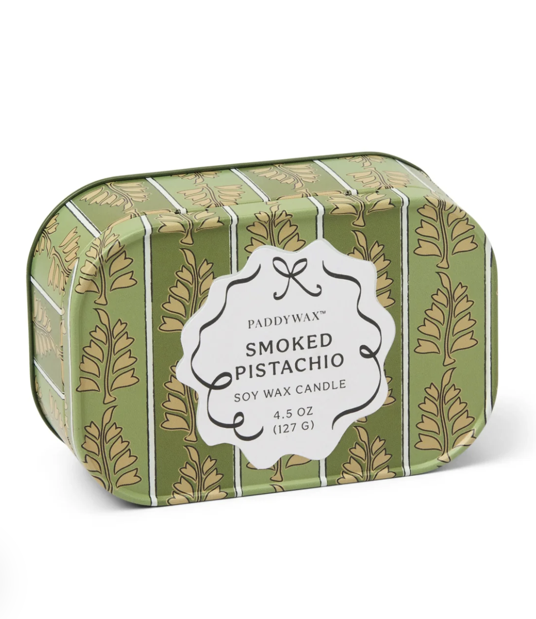Pistacho ahumado - Vela de lata de 4.5 oz - PADDYWAX