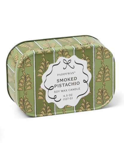 Pistacho ahumado - Vela de lata de 4.5 oz - PADDYWAX