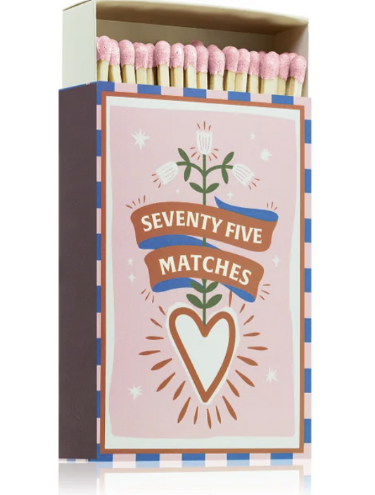 A Dopo ‘Hearts’ Box of 75 Long Matches - PADDYWAX