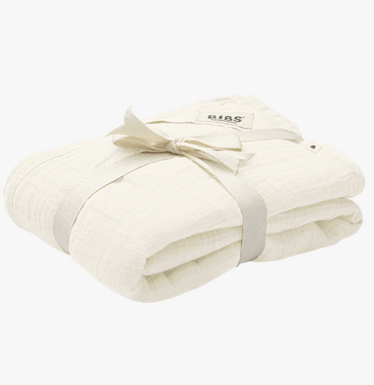 Muselina Swaddle - Ivory - BIBS